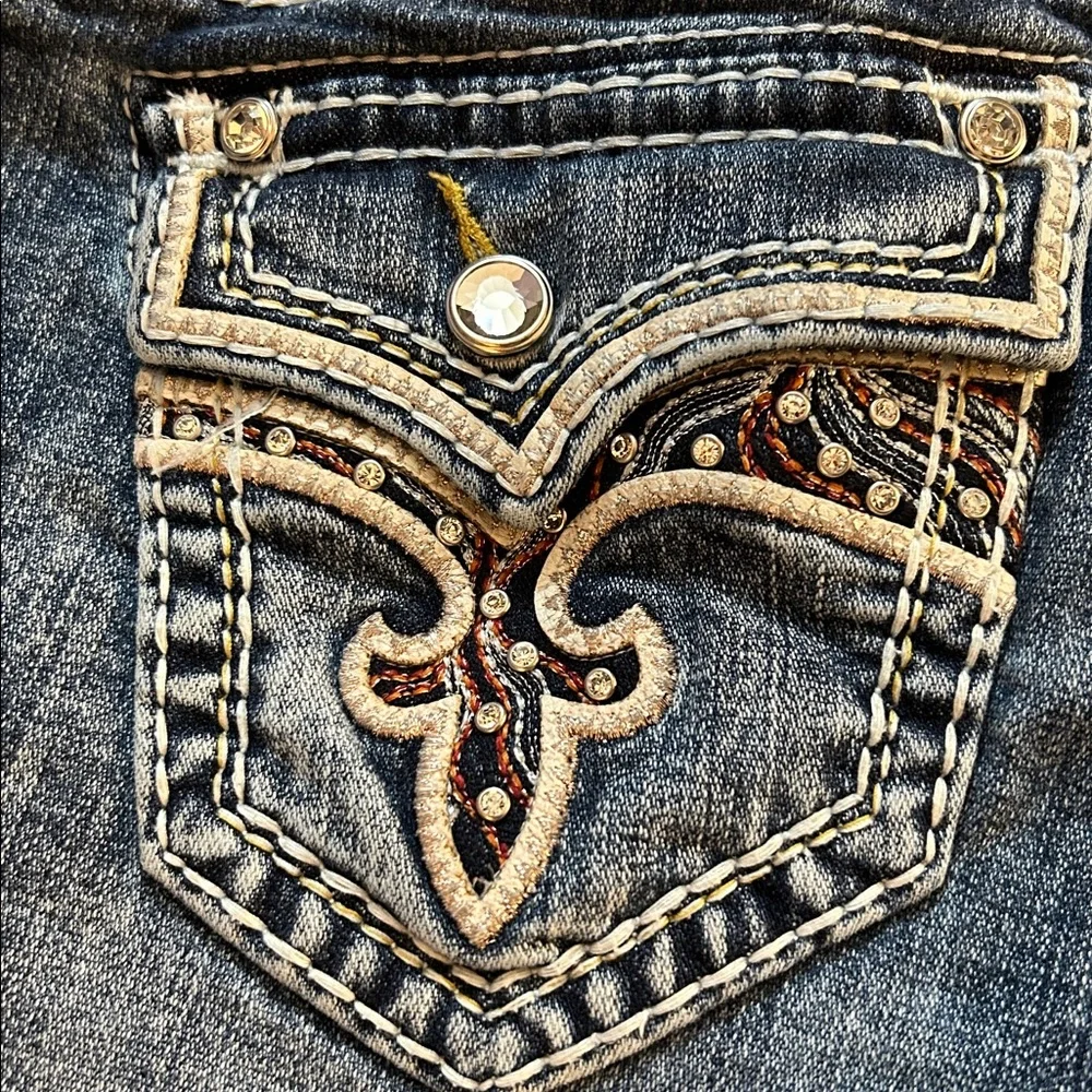 Rock Revival Bambi Jean Shorts TAG SIZE 30 - Picture 4 of 16